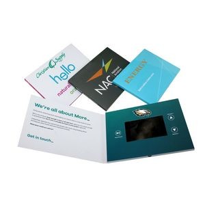 4.5 inch Wide View HD Screen Video Brochures for Customized Print Collateral