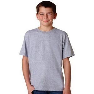 Anvil Youth Short Sleeve Cotton T-shirt - Heather Grey - XS (Case of 1