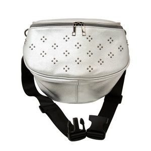 Oversize Fanny Pack in Silver (Case of 12)
