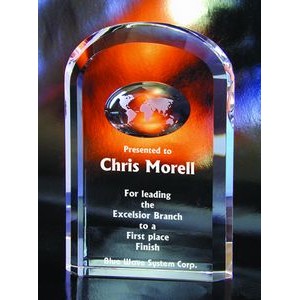 World Arch Optical Crystal Award/Trophy