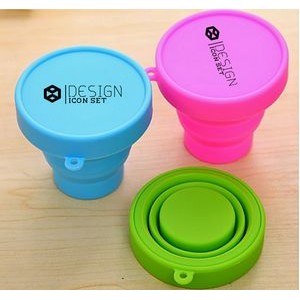 150ml Silicone Travel Folding Water Cup