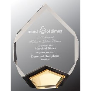 Gold Marquis Acrylic Award (6" x 8")