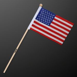 5.5" x 4" Small American Flags (NON-LIGHT UP) - Domestic Print