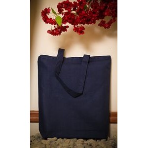 Canvas Promotional Tote Bag with Bottom Gusset