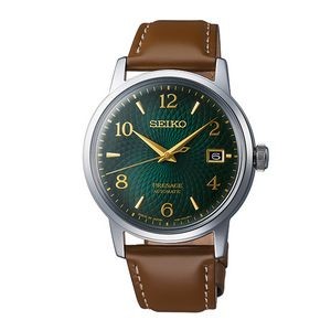 Seiko Presage SRPE45 Automatic Men Watch - Brown and Green