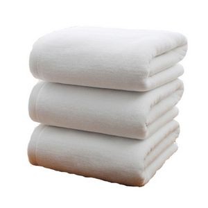 Extra Thick White Cotton Bath Towels Beach Towels