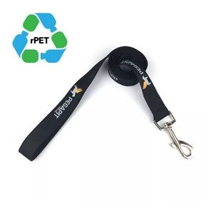 1"W x 72"L Durable Polyester rPET Eco-friendly Pet Leash w/ Metal Carabiner
