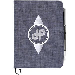 5" x 7" FSC® Mix Heathered Bound Notebook