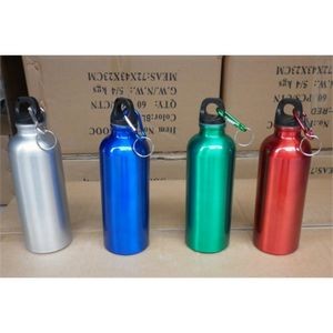 17OZ Sports Aluminum Bottle with carabiner