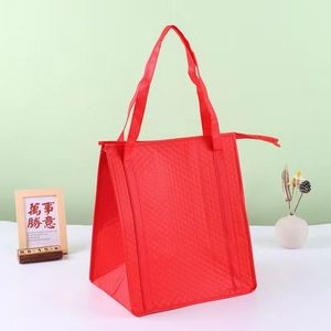 Non-Woven Smart Large Capacity Heavy Duty Insulated Shopping Tote Bag