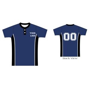Adult & Youth Sublimated 2-Button Baseball Jersey