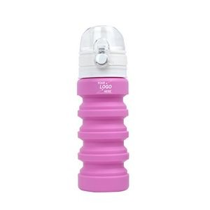 Silicone Collapsible Drinking Bottle