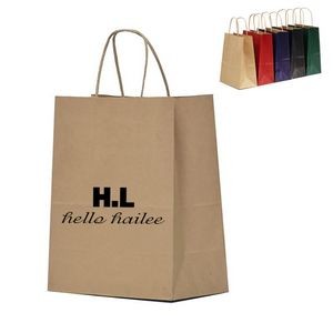 Stylish Kraft Paper Gift Bags: Easy-Carry Handles for Perfect Presents