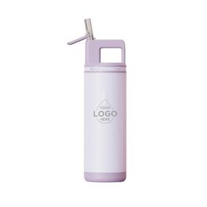 GROSCHE ALPINE Flip N Sip Vacuum Insulated Water Bottle | Stainless Steel Flask | 20 OZ