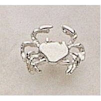 Crab Marken Design Cast Lapel Pin (Up to 5/8")