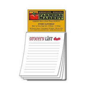 Magna-Pad Business Card Magnet - Stock Grocery List (50 Sheet)
