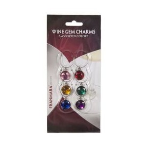Wine Gem Charms (6 Piece Set)