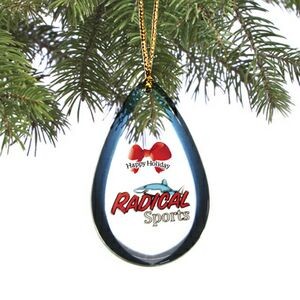 Holiday Shatterproof Ornament (4.1 to 5 Sq. In. Double Sided Dome)