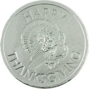 Happy Thanksgiving Chocolate Coin