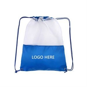 New Mesh Sports Drawstring Bags