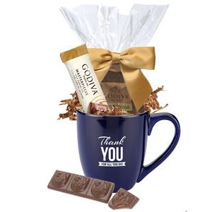 Godiva Chocolate & Cocoa Bistro Gift Mug
