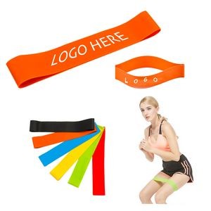 Latex Stretch Resistance Loop Yoga Band 0.7mm Thick