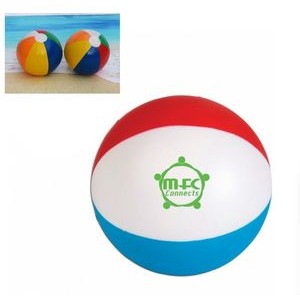 Inflatable Multicolored Beach Ball 6"