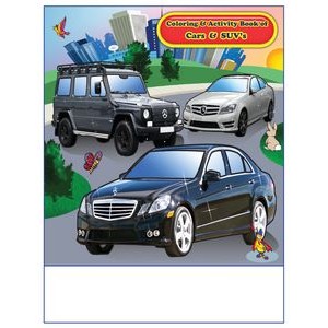 Mercedes Benz Imprintable Coloring and Activity Book