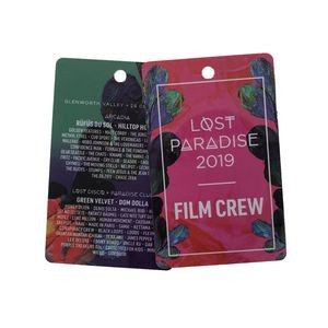 Full Color Glossy Laminated PVC Event Pass