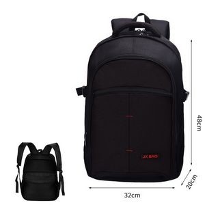 Four Layers Size XL Reinforced Style Backpack Simple Middle School Backpack USB Backpack