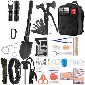 Outdoor Camping Survival Tactical Equipment Multiple Function Tool Bag Set