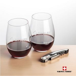 Swiss Force® Opener & 2 Laurent Wine - Silver