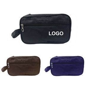 Zipper Nylon Cosmetic Bag