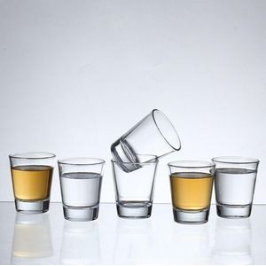 Thick-bottomed Glass Shooter Glass - 2 oz