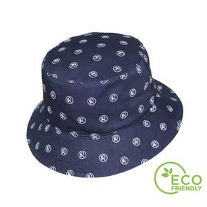 Reversible Organic Cotton All Over Print Bucket Hat