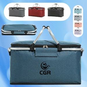 Collapsible 22L Insulated Picnic Carrier