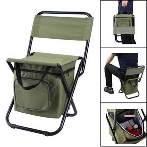 Portable Folding Chair with Storage Box