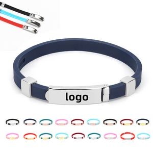 Magnetic Therapy Silicone Health Bracelet Anti-Static