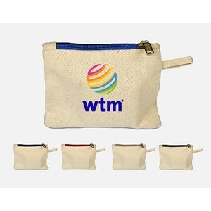 Full Color Heavy Canvas Zippered Pouch