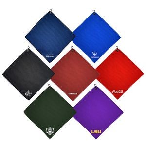 Team Golf® Colored Microfiber Caddy Towel – Square 15x15