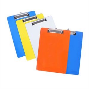 Custom Logo Metal PVC Clipboard Folders