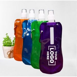 16oz Portable Collapsible Water Pouch