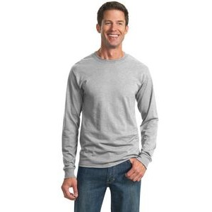 JERZEES Men's Dri-Power 50/50 Cotton/Poly Long Sleeve T-Shirt