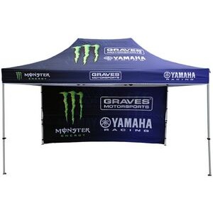 Pop Up Canopy w/Steel Frame & Full Sublimation (10'x15')