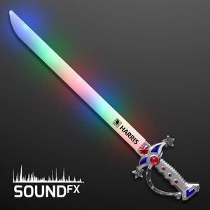 LED Swashbuckler Pirate Sword - Domestic Imprint