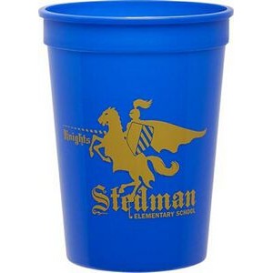 12 Oz. Smooth Colored Stadium Cup