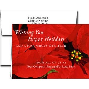 Logo Holiday Greeting Cards w/Imprinted Envelopes (5