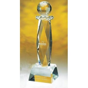 20" Super Golf Crystal Award