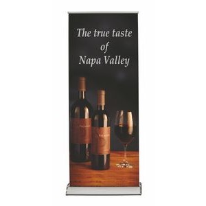 Deluxe Retractable (Roll Up) Banner Stand (33"x80")