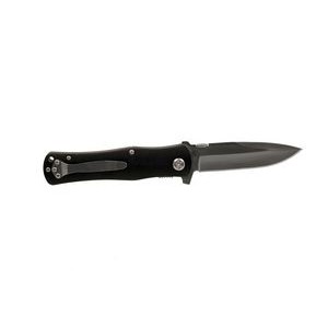 4.5" Black Handle Knife